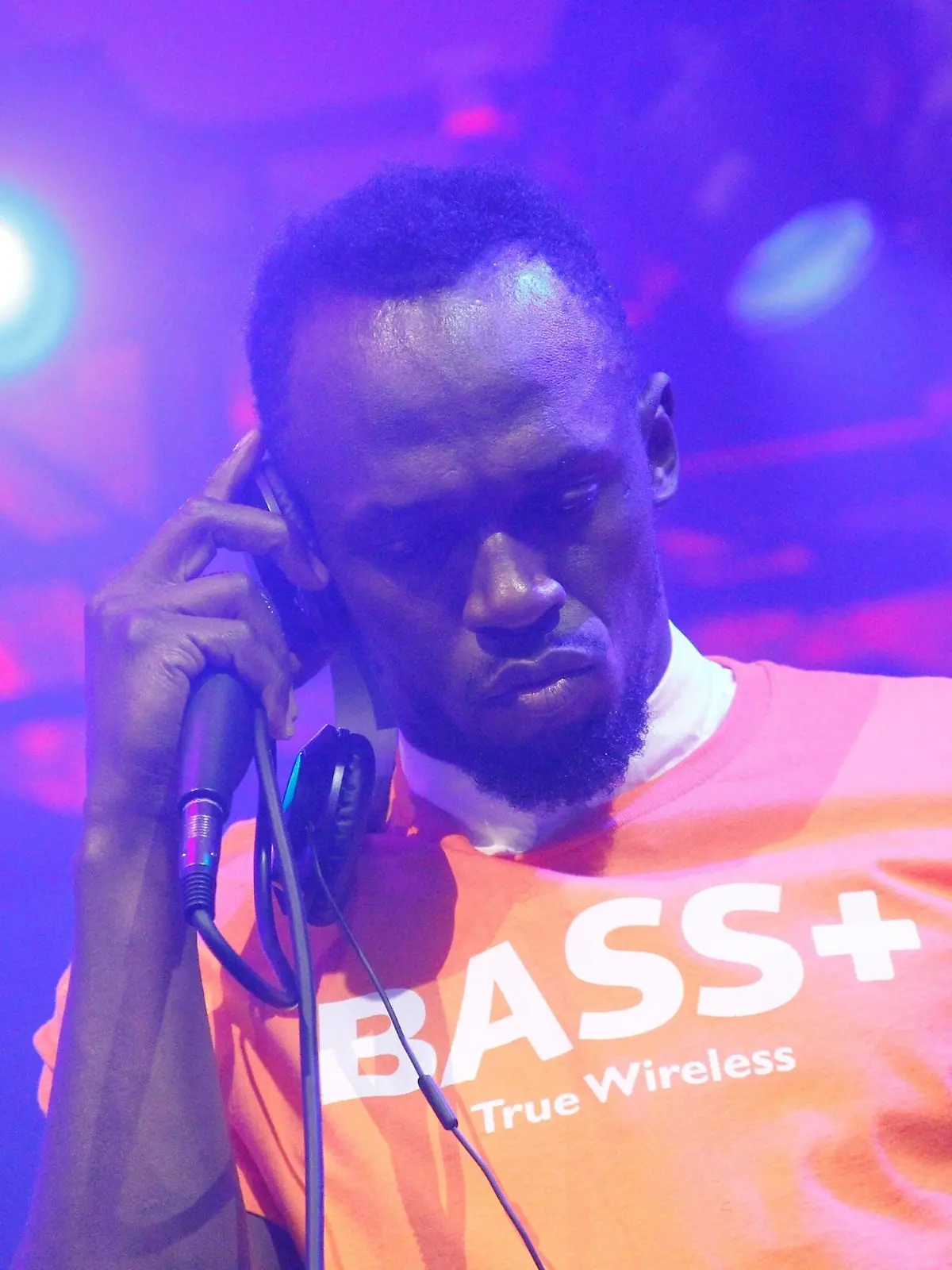 Usain Bolt in attendance for 2018 International CES (Consumer Electronics Show) - TUE, Las Vegas Convention Center, Las Vegas, NV January 9, 2018. Photo By: JA/Everett Collection