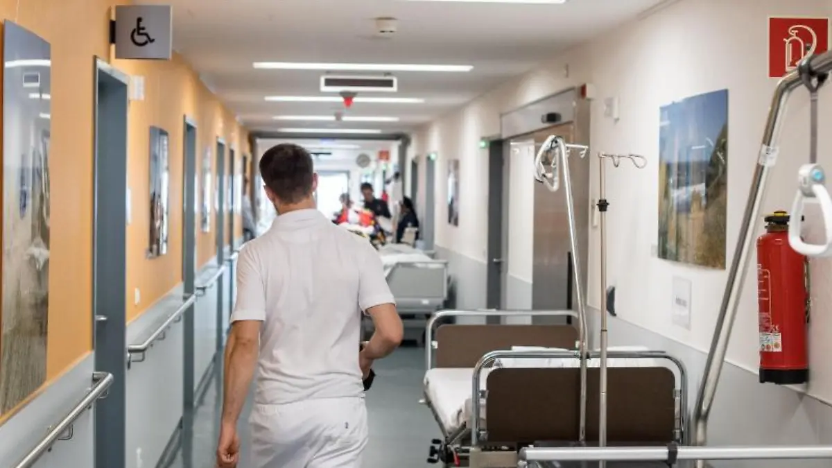 Blick in die Notaufnahme eines Krankenhauses