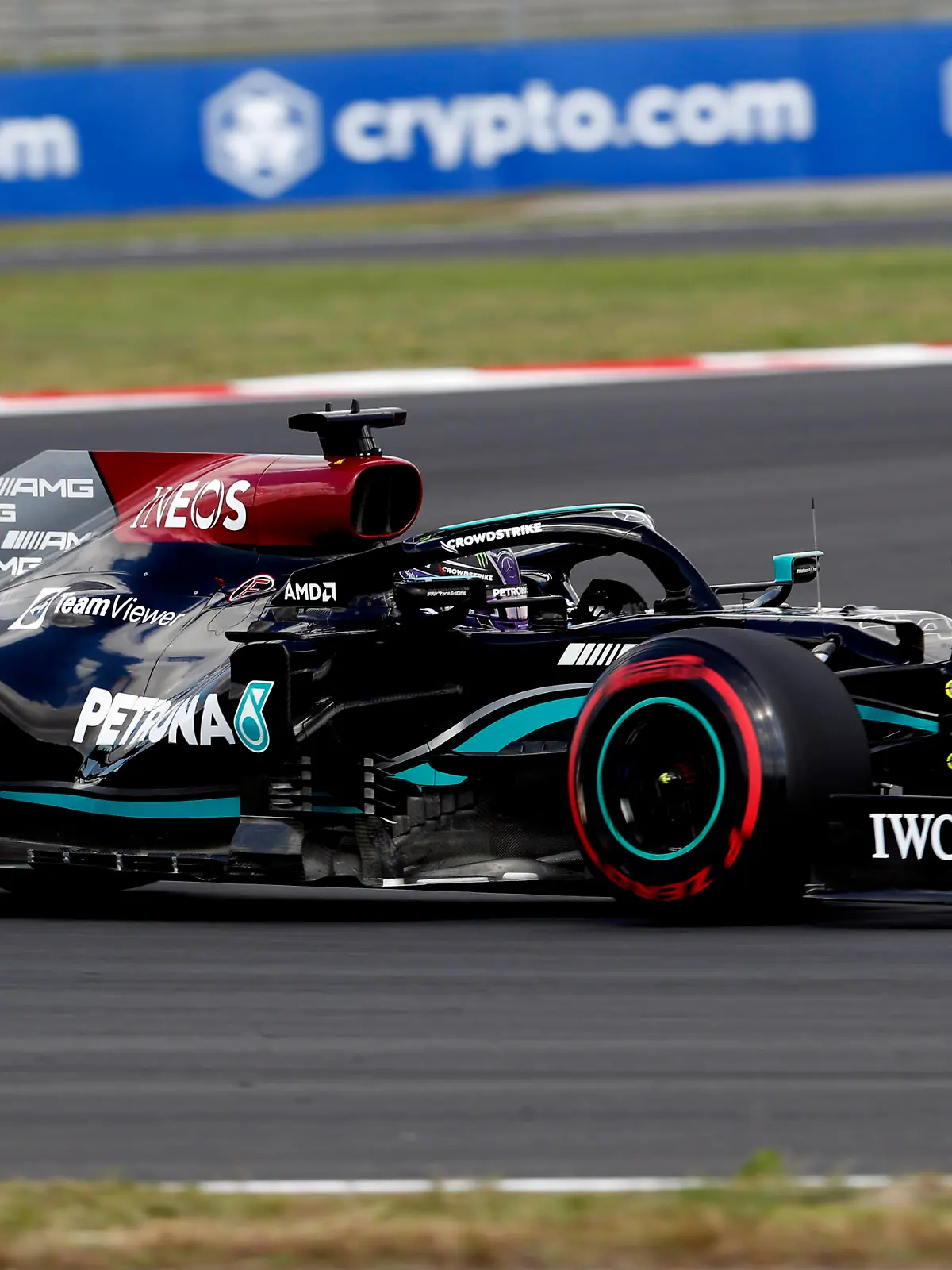 Formula One F1 - Turkish Grand Prix - Intercity Istanbul Park, Istanbul, Turkey - October 8, 2021 Mercedes' Lewis Hamilton in action during practice REUTERS/Murad Sezer