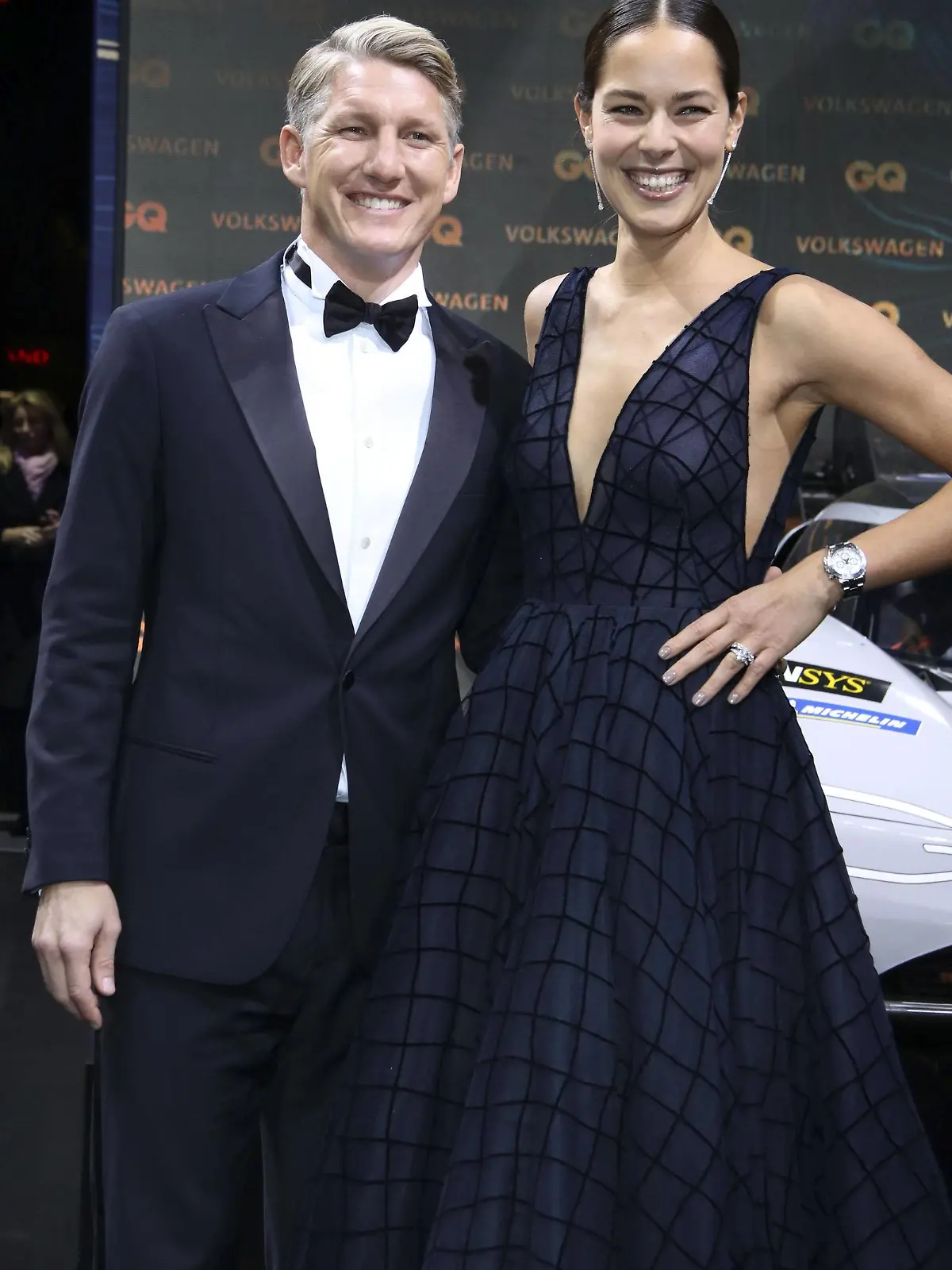 Bastian Schweinsteiger mit Ehefrau Ana Ivanovic bei der 20. Verleihung der GQ Men of the Year Awards 2018 in der Komischen Oper. Berlin, 08.11.2018 *** Bastian Schweinsteiger with wife Ana Ivanovic at the 20 GQ Men of the Year Awards 2018 at the Komische Oper Berlin 08 11 2018 Foto:xA.xBuggex/xFuturexImage  