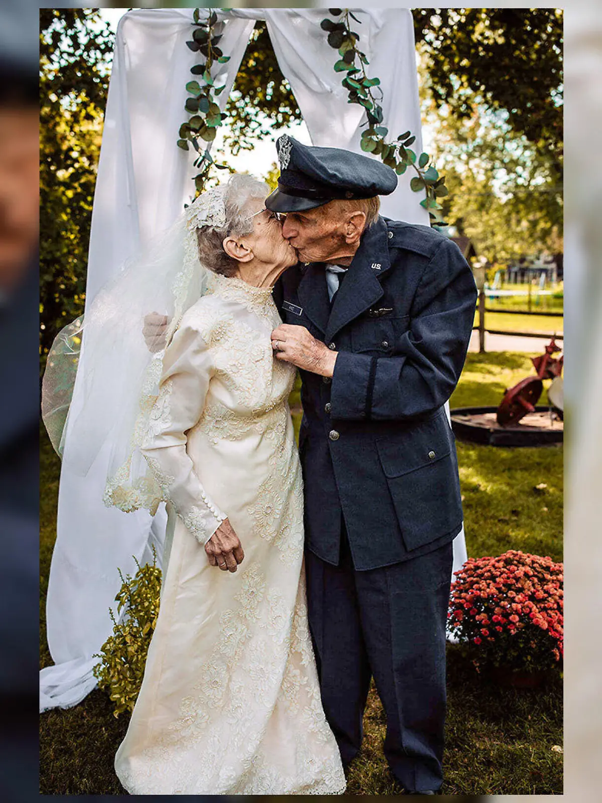 Royce und Frankie King feierten am 16. September ihren 77. Hochzeitstag - doch Hochzeitsfotos hatten sie bis dato gar keine.