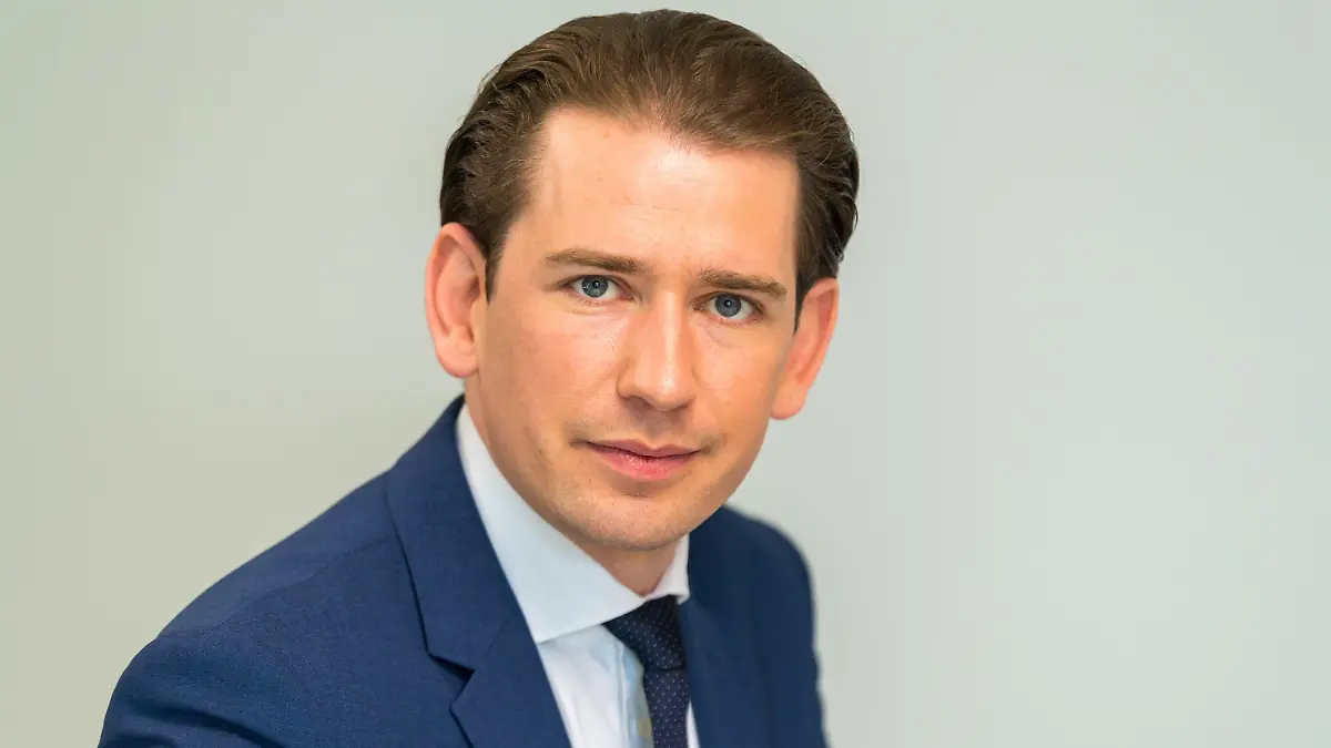 ARCHIV - 11.05.2021, Bayern, München: Sebastian Kurz, Bundeskanzler der Republik Österreich, aufgenommen während eines Interviews mit der Deutschen Presse Agentur auf dem Filmgelände der Bavaria Studio bei München. (Zu dpa "Korruptionsermittler bestätigen Verfahren gegen Österreichs Kanzler") Foto: Peter Kneffel/dpa +++ dpa-Bildfunk +++