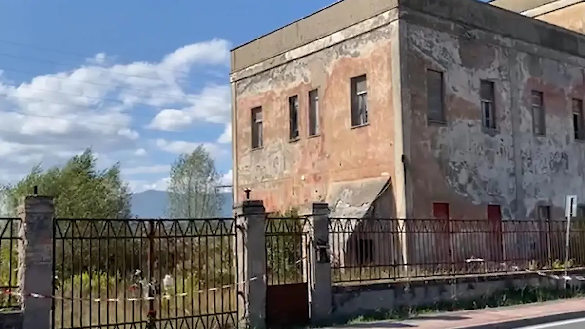 The house where Katalin Erzsebet Bradacs the mother killed Alex, 2, on 22nd September, in Perugia, Italy, lived. (Newsflash)