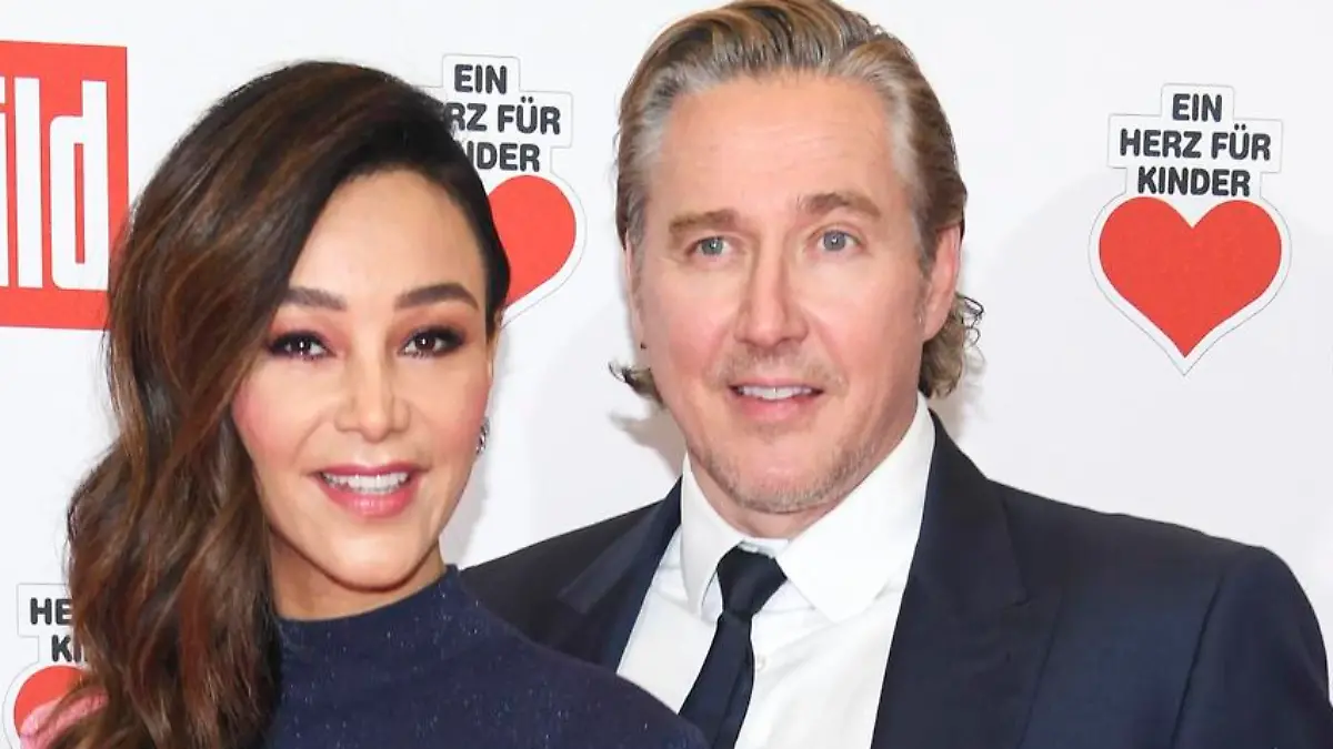 Verona Pooth mit Ehemann Franjo Pooth bei der TV-Spendengala Ein Herz Fuer Kinder am 07.12.2019 im Studio Adlershof in Berlin. *** Local Caption ***