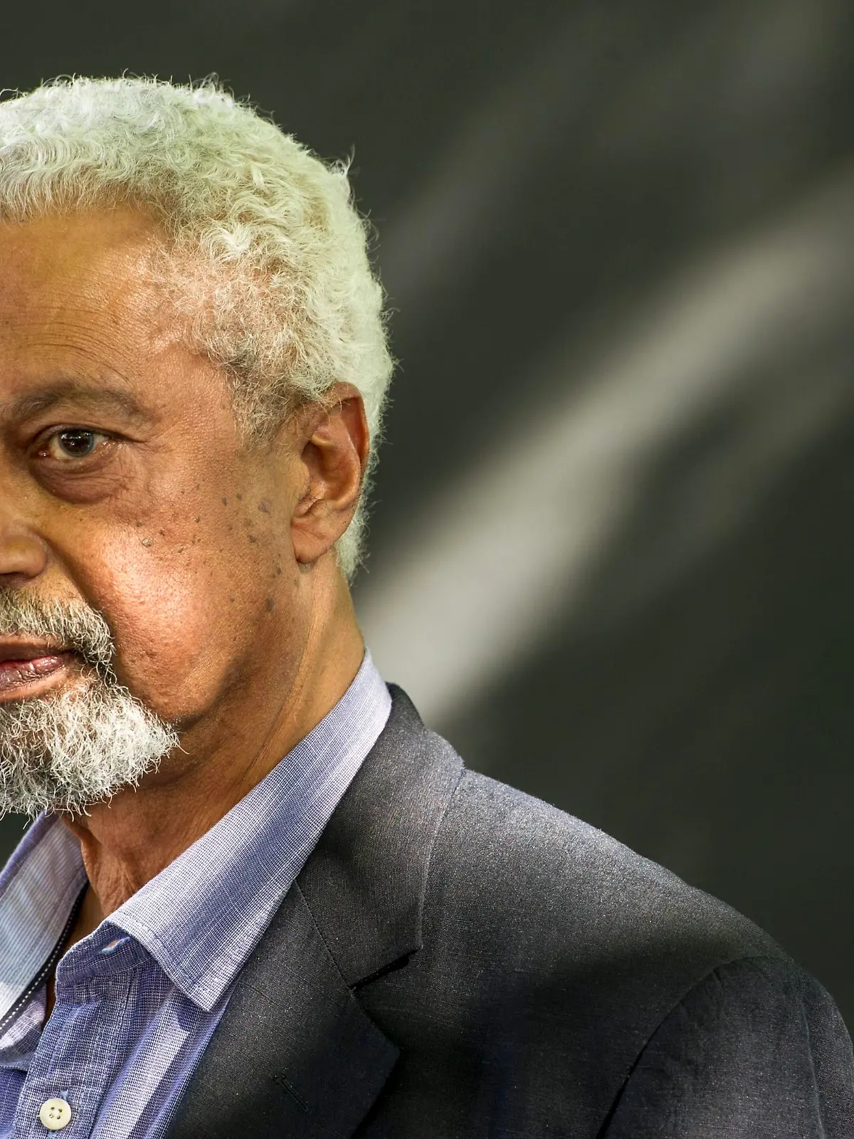 Pictured: Abdulrazak Gurnah is a Tanzanian novelist based in the United Kingdom?Book fanatics headed to Charlotte Square in Edinburgh which is the hub of the international Book Festival to meet the authors and also to meet up with fellow fans of the printed word.???Ger Harley | EEm 17 August 2017