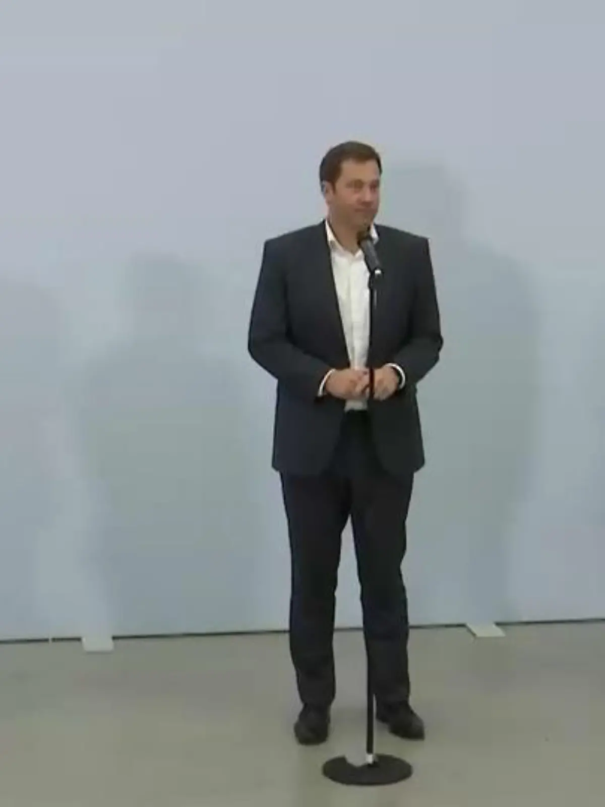 Volker Wissing (FDP), Lars Klingbeil (SPD) und Michael Kellner (Grüne) bei Statement in Berlin