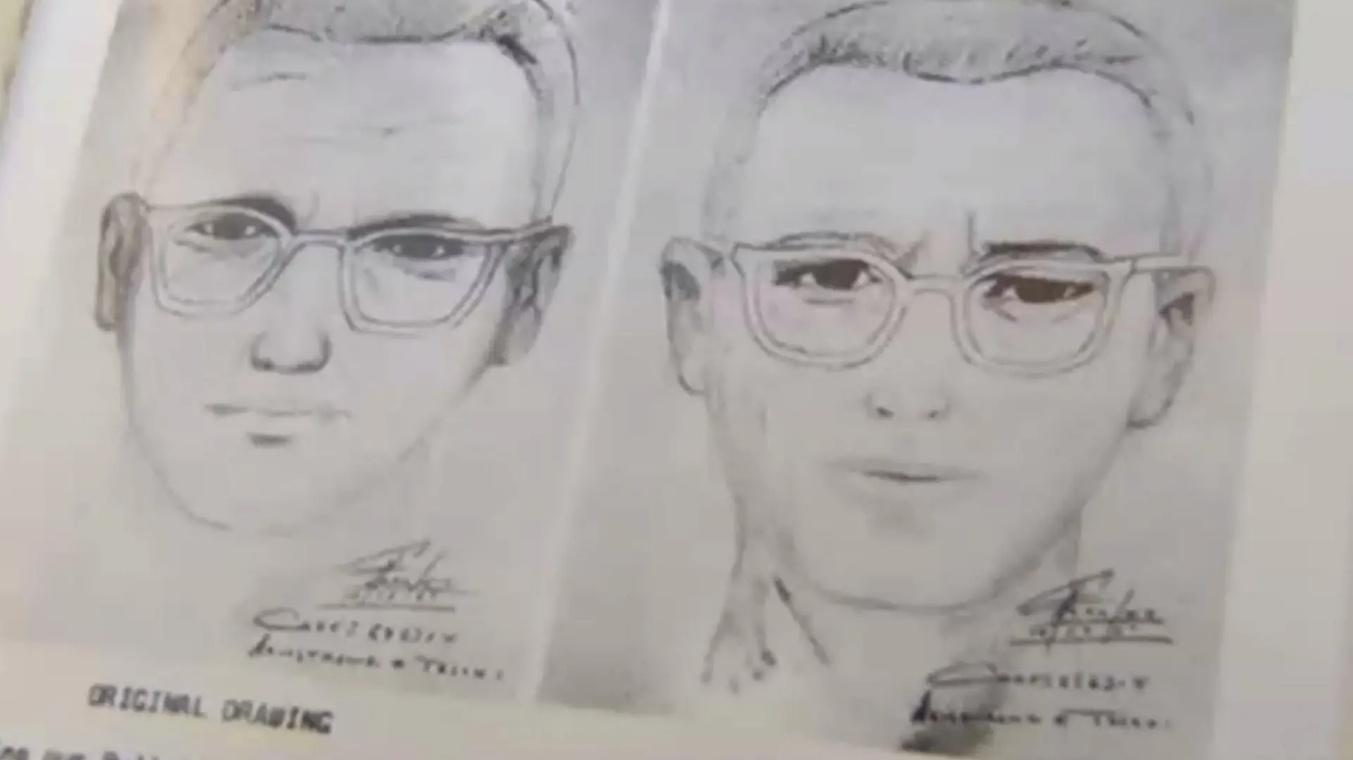 Ein Phantombild des Zodiac Killers.