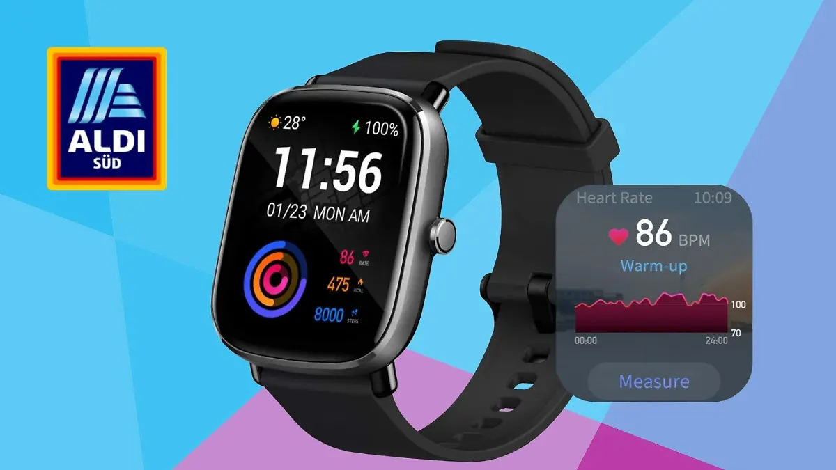 Amazfit GTS 2 Mini bei Aldi im Angebot