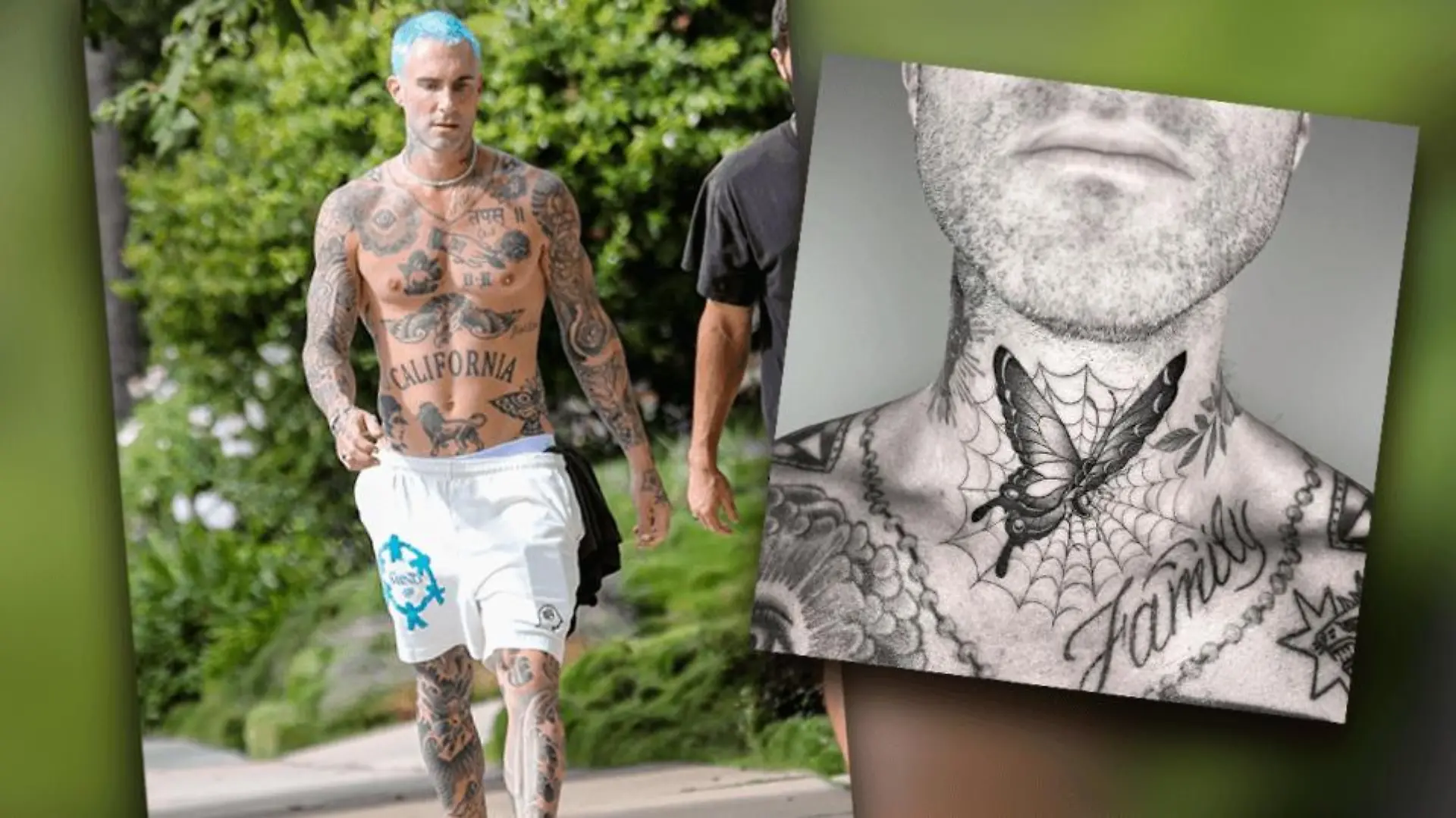 Adam Levine hat jetzt blaue Haare