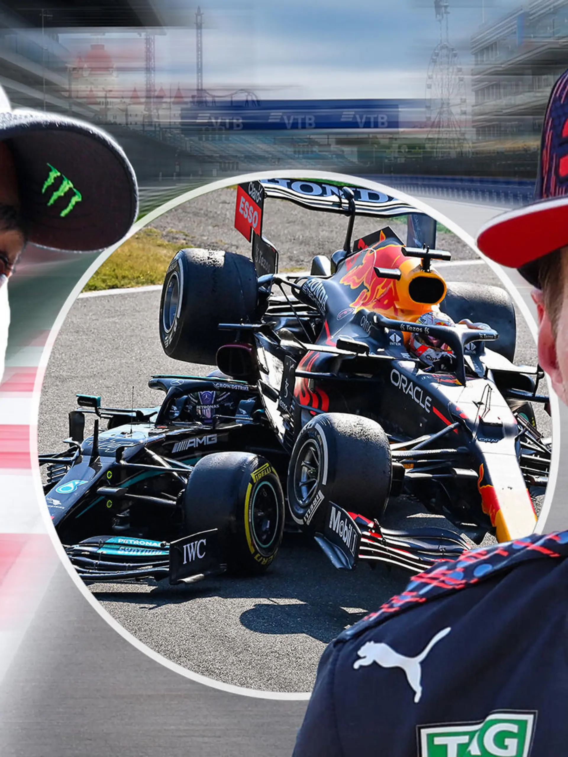 Lewis Hamilton und Max Verstappen treffen nach ihrem Crash in Monza beim Russland-GP wieder aufeinander