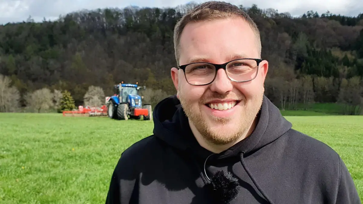 In Stephans Landwirtschaftsbetrieb wird High Tech eingesetzt