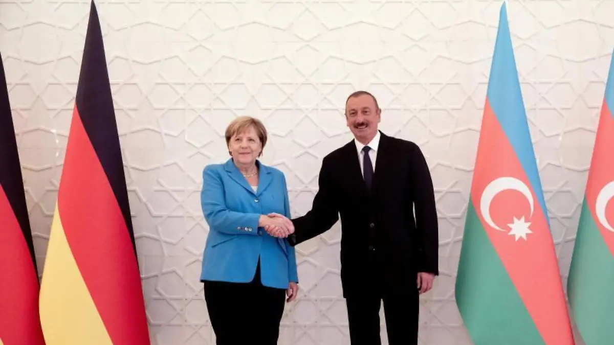 Merkel in Baku