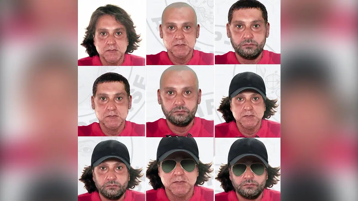 Mit diesen Bildern fahndet die Polizei nach Paulo Cupertino