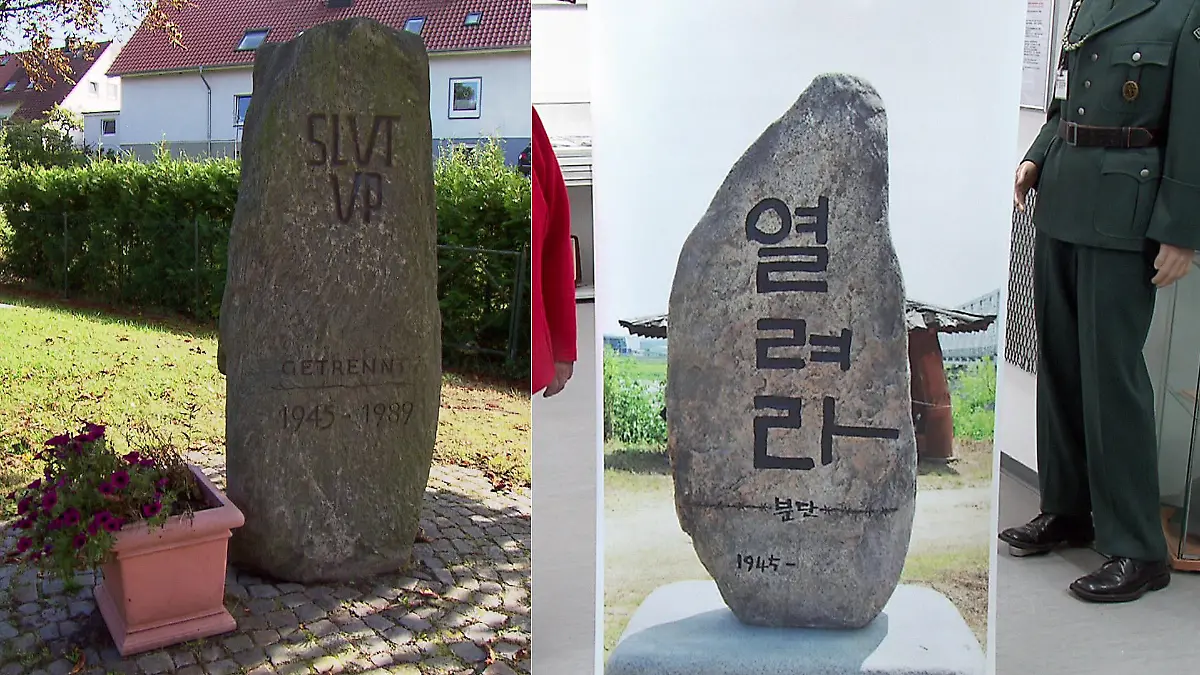 In Südkorea gibt es bereits eine Kopie des Gedenksteins aus Schlutup. Nur die Jahreszahl der Wiedervereinigung fehlt auf dem koreanischen Exemplar noch.