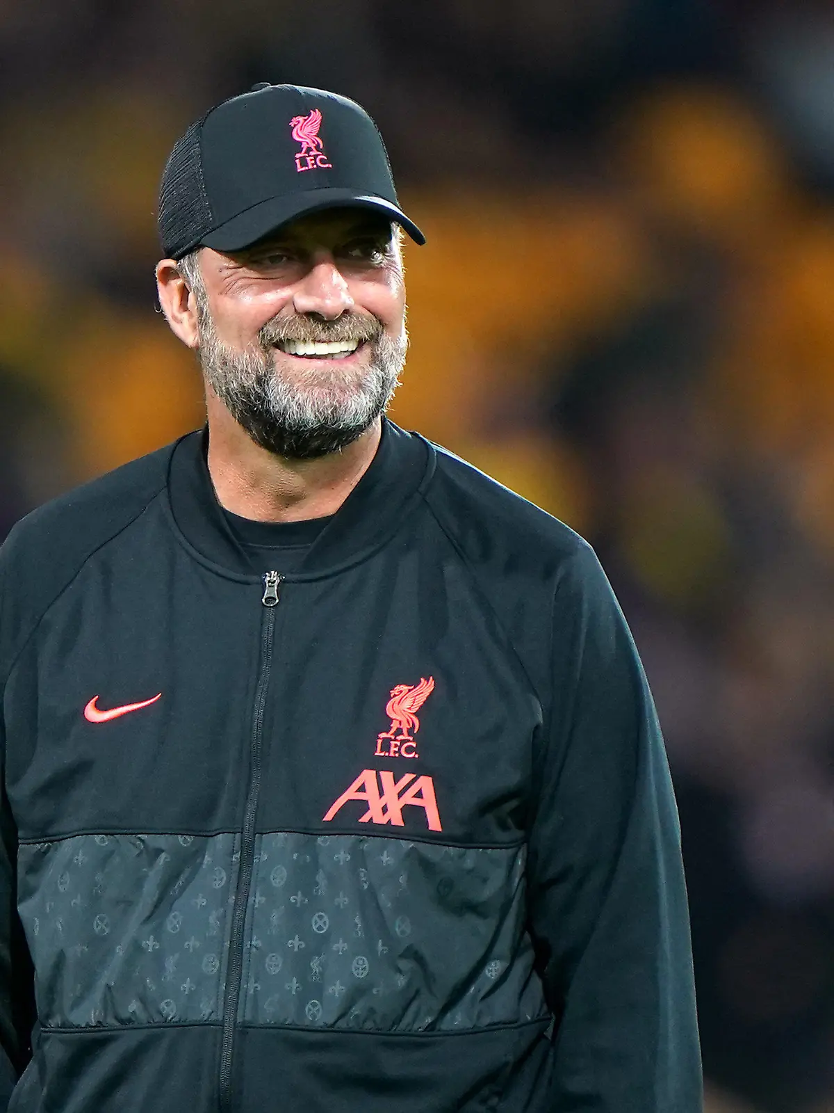 21.09.2021, Großbritannien, Norwich: Fußball: Liga-Pokal England, Norwich City - FC Liverpool, 3. Runde im Stadion an der Carrow Road. Liverpools Trainer Jürgen Klopp vor dem Spiel. Foto: Joe Giddens/PA Wire/dpa +++ dpa-Bildfunk +++