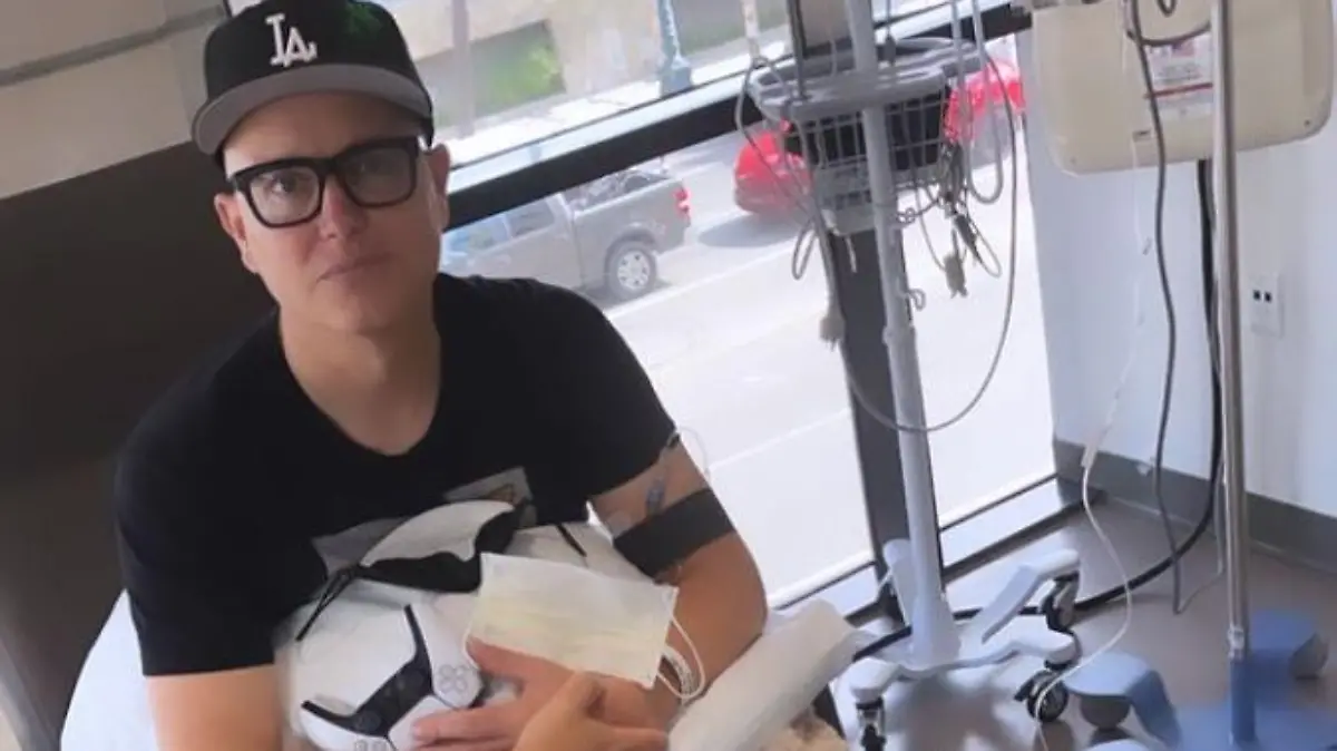Mark Hoppus bei der Chemo-Therapie