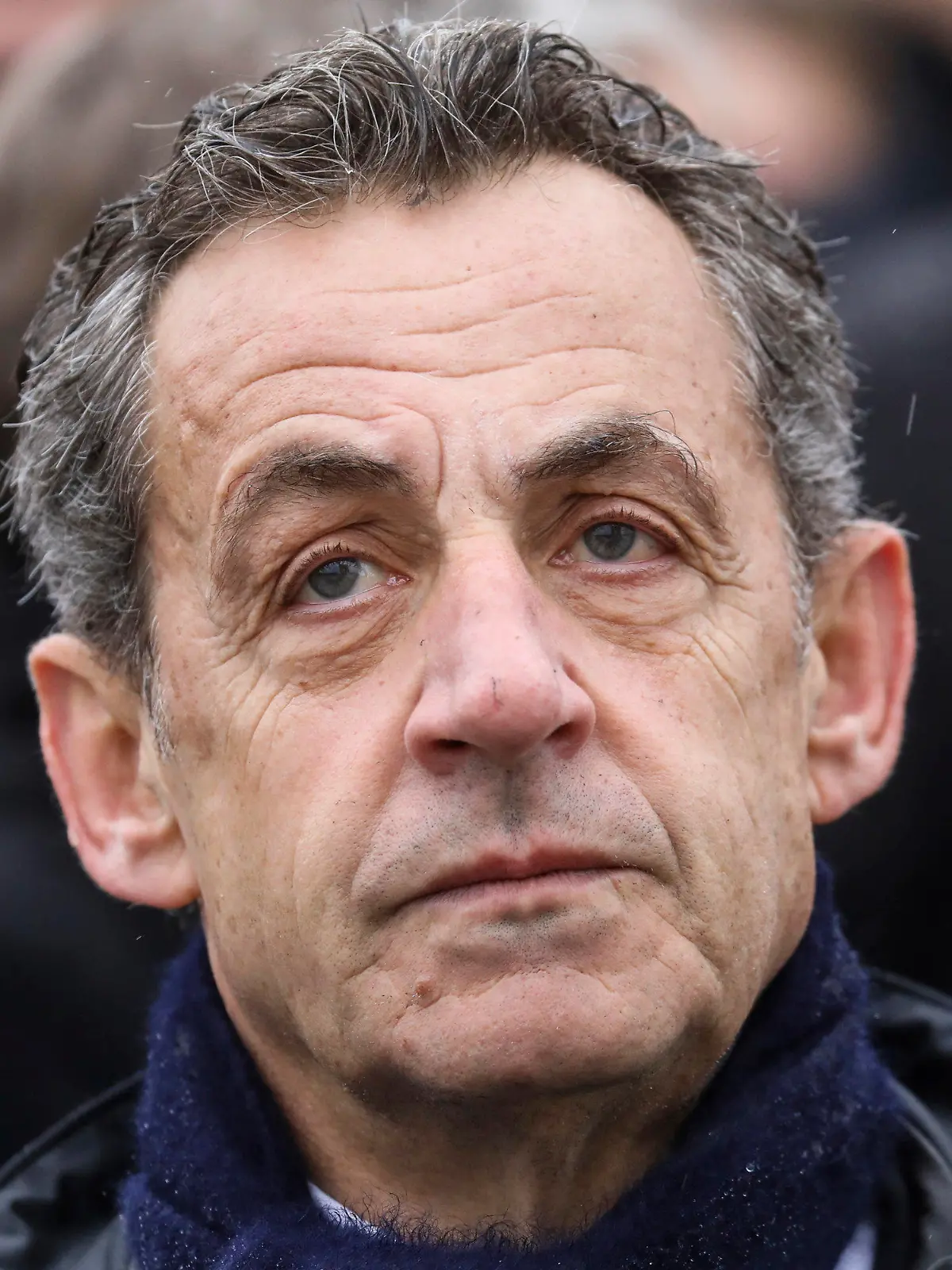 FILE - In this Monday Nov. 11, 2019 file photo, French former president Nicolas Sarkozy attends a ceremony at the Arc de Triomphe in Paris. Sarkozy is facing potential prison term in a verdict to be rendered on Thursday, Sept. 30, 2021 about campaign financing in his unsuccessful 2012 re-election bid. Sarkozy, France’s president from 2007 to 2012, has vigorously denied wrongdoing during the May-June trial. (Ludovic Marin/Pool via AP, file)