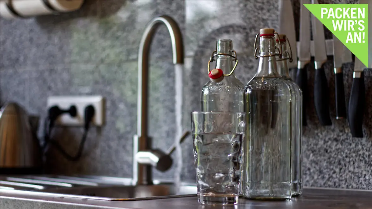 Können wir Leitungswasser bedenkenlos trinken?