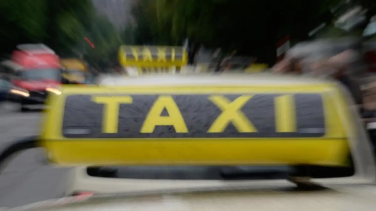 Ein Taxi