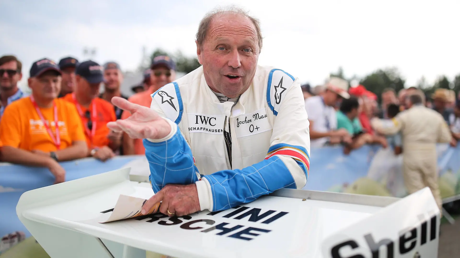 FORMULA 1 - GP of Austria 2018 SPIELBERG,AUSTRIA,30.JUN.18 - MOTORSPORTS - Grand Prix of Austria, Red Bull Ring, legends parade. Image shows Jochen Mass (Porsche 935). PUBLICATIONxINxGERxHUNxONLY GEPAxpictures/xDanielxGoetzhaber