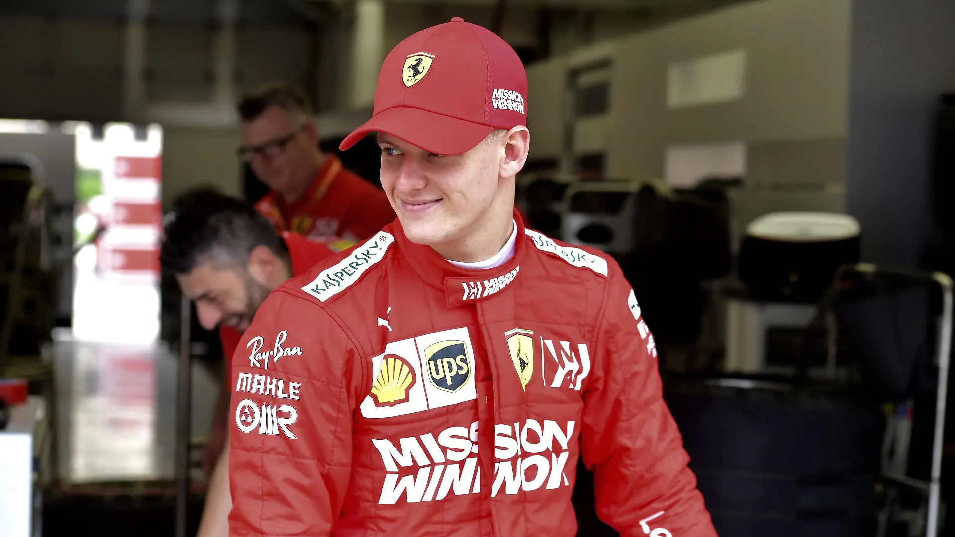 SCHUMACHER Mick F1 Team Scuderia Ferrari Mick Schumacher bei den Test bei Ferrari in Bahrain F 1 Test 2019 in Bahrain am 02.04.2019 in Bahrain *** SCHUMACHER Mick F1 Team Scuderia Ferrari Mick Schumacher at the test at Ferrari in Bahrain F 1 Test 2019 in Bahrain on 02 04 2019 in Bahrain PUBLICATIONxINxGERxSUIxAUTxHUNxSWExNORxDENxFINxLUXxONLY