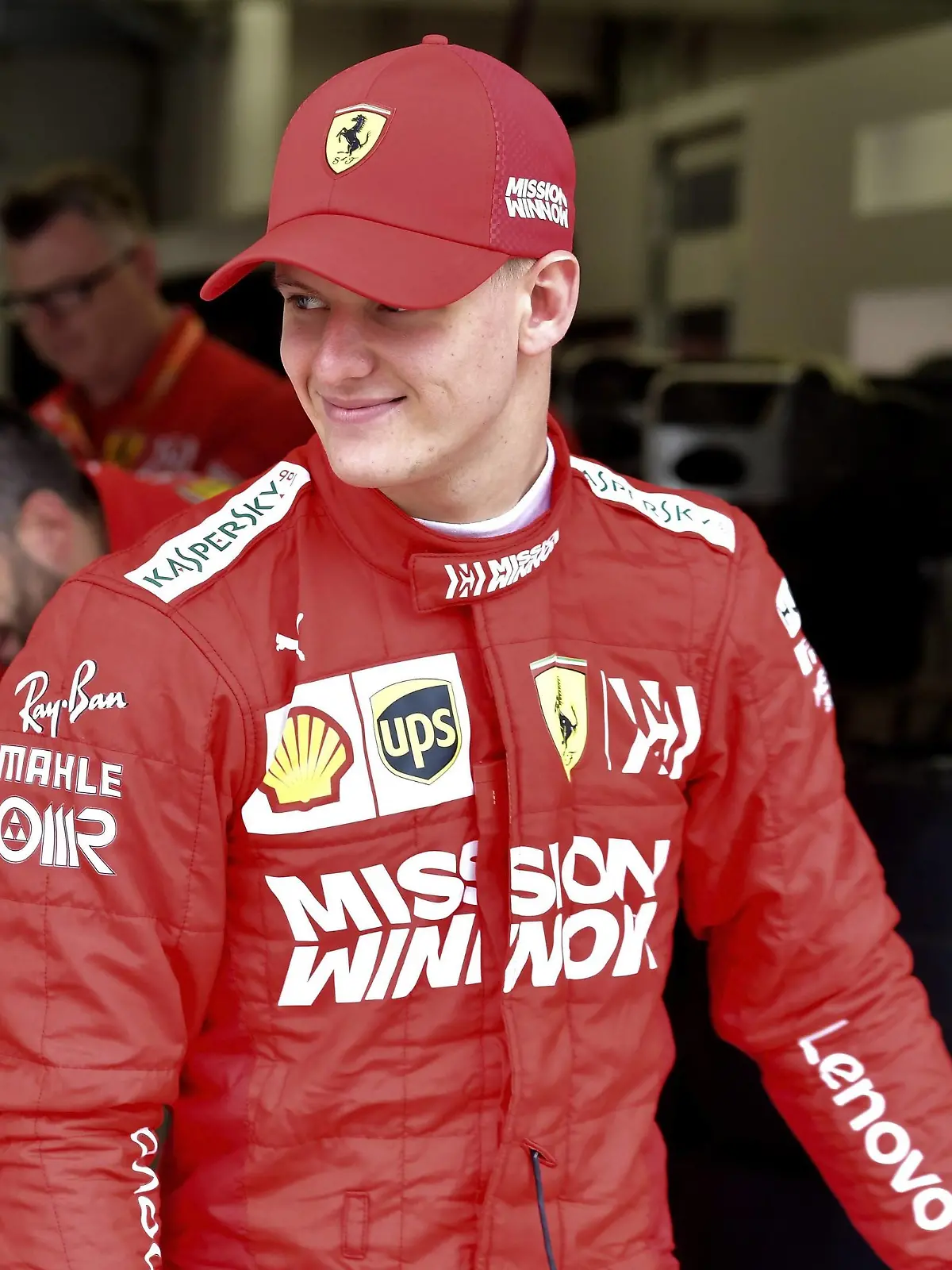  SCHUMACHER Mick F1 Team Scuderia Ferrari Mick Schumacher bei den Test bei Ferrari in Bahrain F 1 Test 2019 in Bahrain am 02.04.2019 in Bahrain *** SCHUMACHER Mick F1 Team Scuderia Ferrari Mick Schumacher at the test at Ferrari in Bahrain F 1 Test 2019 in Bahrain on 02 04 2019 in Bahrain PUBLICATIONxINxGERxSUIxAUTxHUNxSWExNORxDENxFINxLUXxONLY