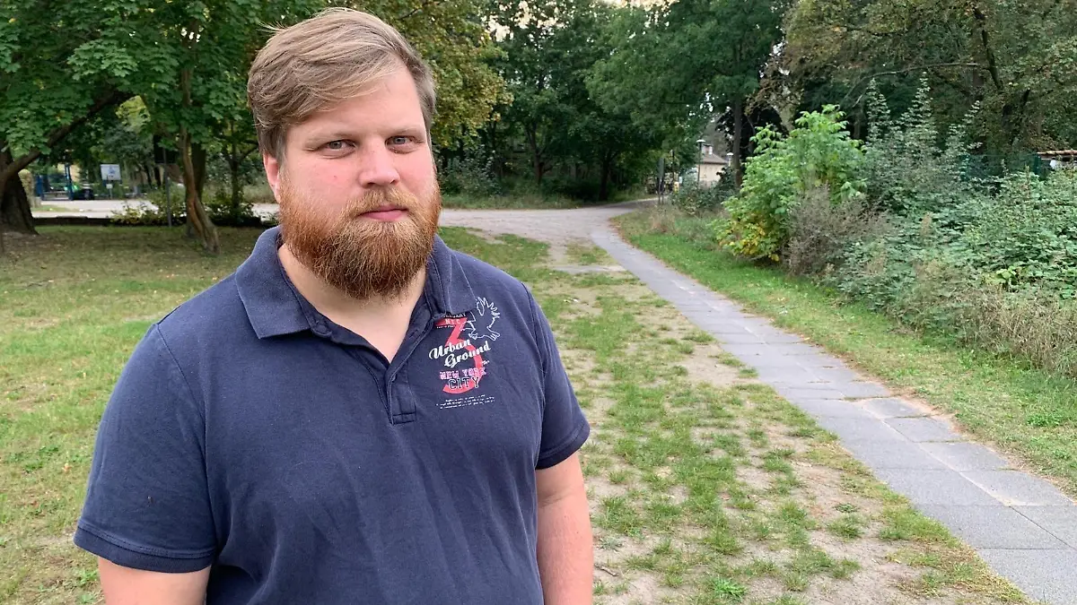 Vater Matthias Rodorff ist entsetzt über die Kündigung seines Kita-Platzes.
