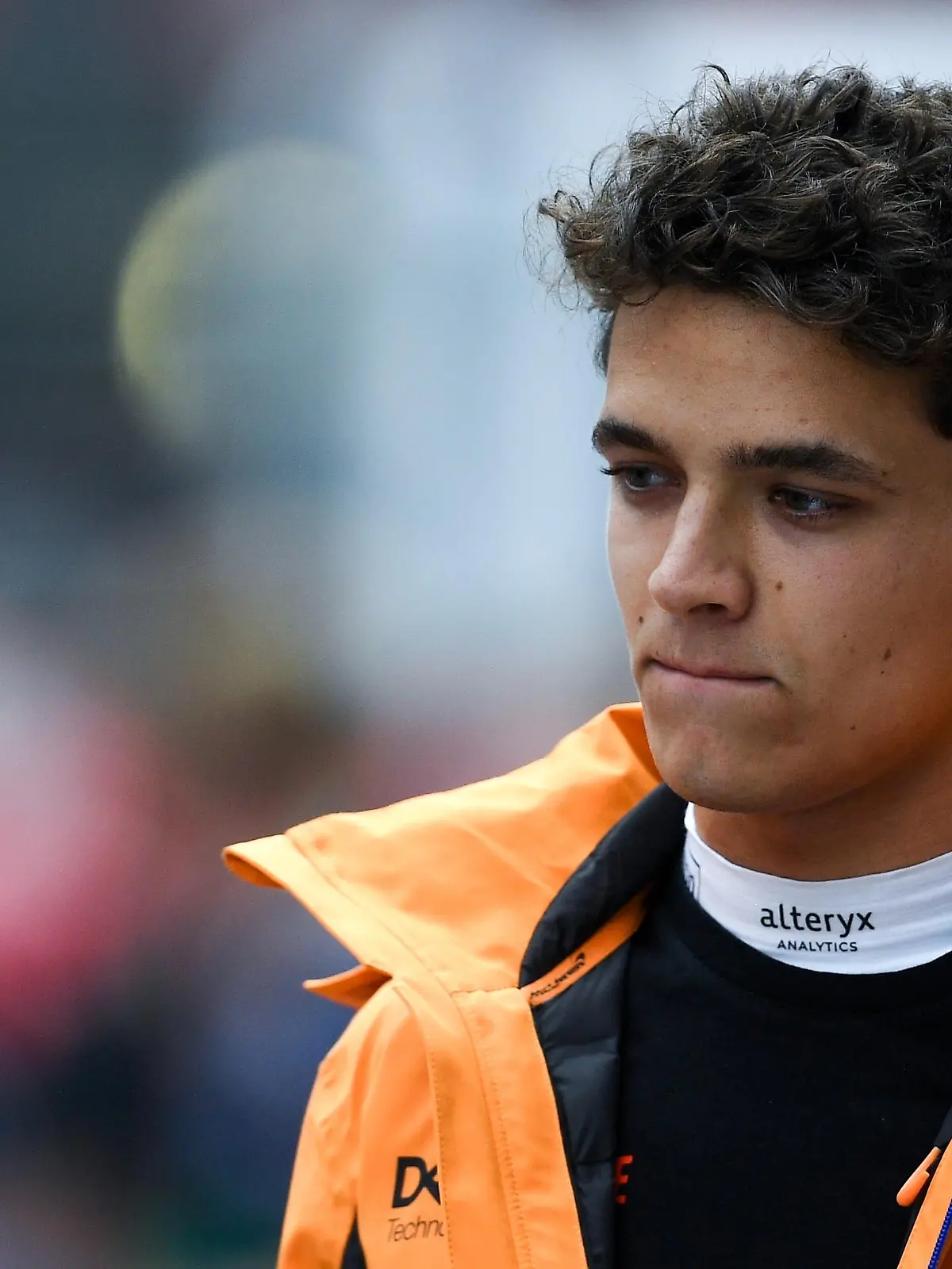 6659951 26.09.2021 McLaren's Lando Norris is seen ahead of the race of the 2021 Formula One Russian Grand Prix at the Sochi Autodrom in Sochi, Russia. Vladimir Astapkovich / Sputnik