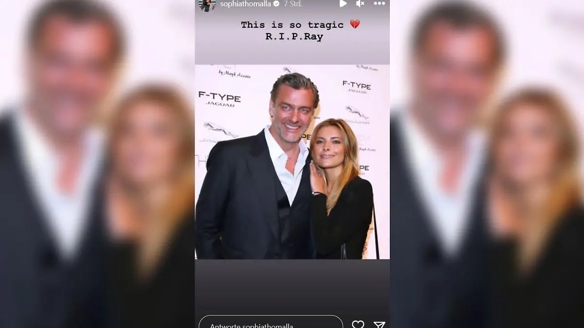 Sophia Thomalla gedenkt Ray Stevenson.