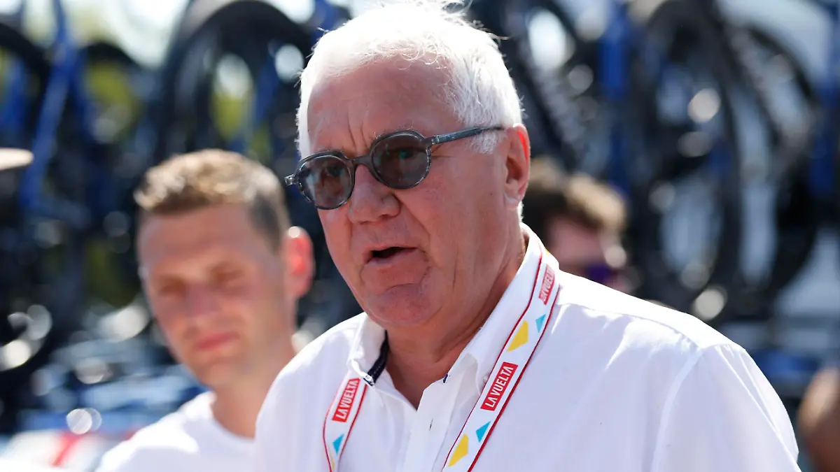Deceuninck - Quick-Step CEO Patrick Lefevere pictured at the second stage of the 2019 edition of the 'Vuelta a Espana', Tour of Spain cycling race, 199,6km from Benidorm to Calpe, Spain, Sunday 25 August 2019. BELGA PHOTO YUZURU SUNADA