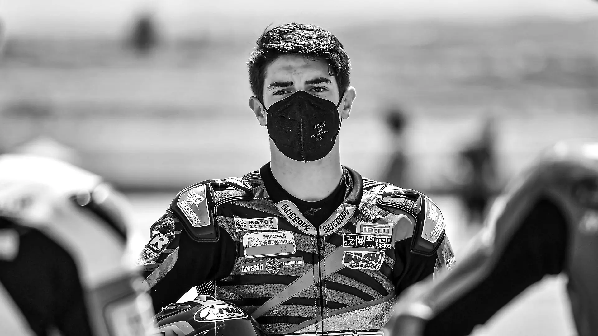 Dean Vinales hatte beim Unfall keine Chance.