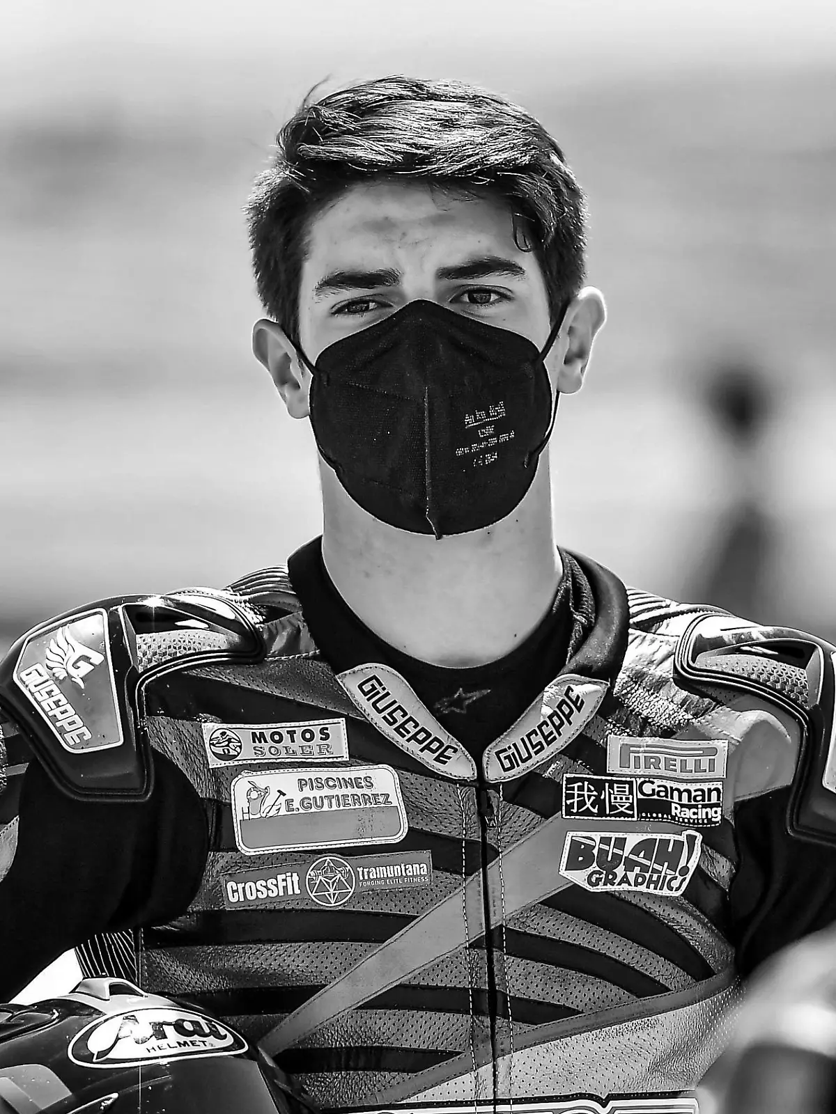 Dean Vinales hatte beim Unfall keine Chance.