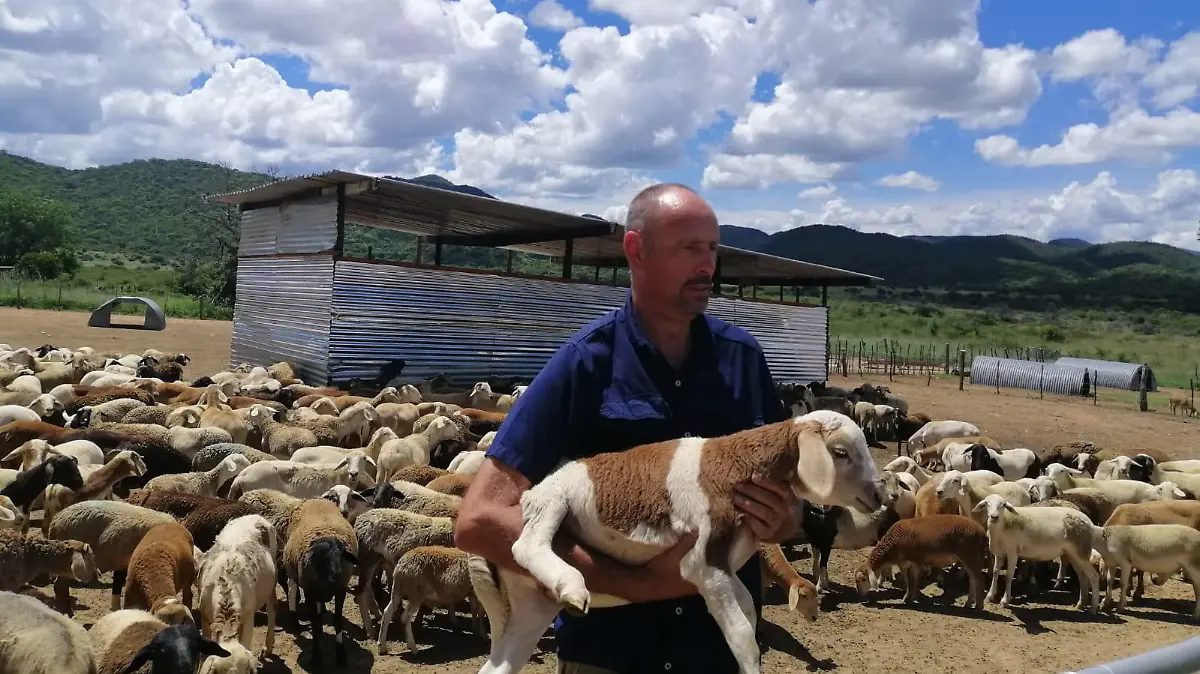 Rinderfarmer Emil kommt ist in Südafrika geboren