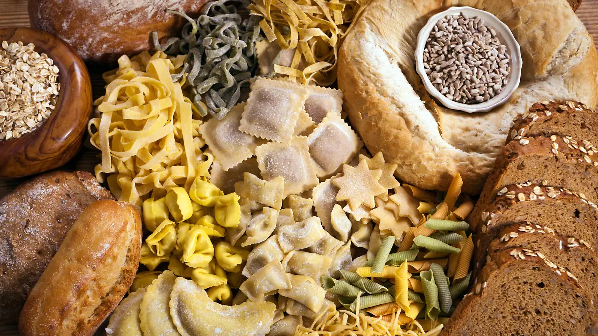 Baked goods and Pasta Still Life.