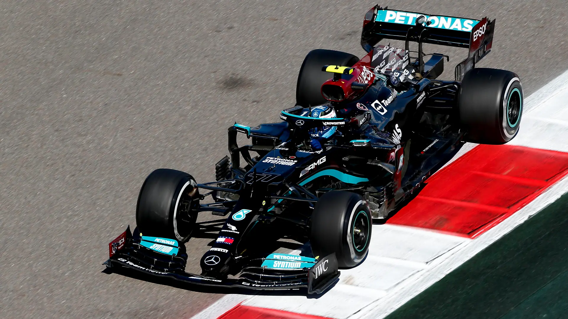 77 Valtteri Bottas FIN, Mercedes-AMG Petronas F1 Team, F1 Grand Prix of Russia at Sochi Autodrom on September 24, 2021 in Sochi, Russia. Photo by HOCH ZWEI Sochi Russia *** 77 Valtteri Bottas FIN, Mercedes AMG Petronas F1 Team , F1 Grand Prix of Russia at Sochi Autodrom on September 24, 2021 in Sochi, Russia Photo by HOCH ZWEI Sochi Russia