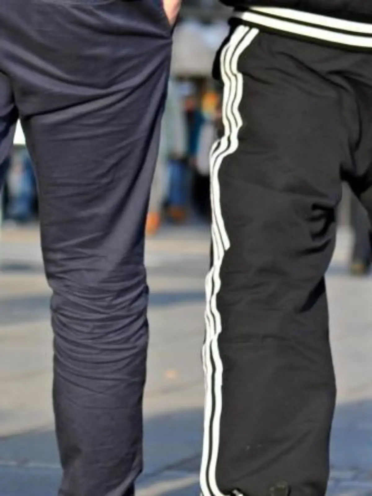 Viele junge Leute tragen gern Jogginghosen. Foto: Jan-Philipp Strobel