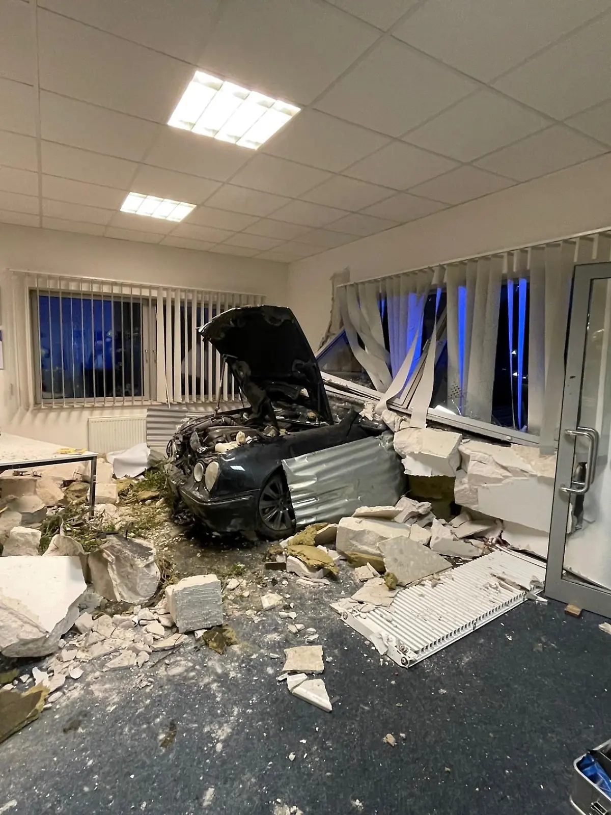 Lichtbild zu Verkehrsunfall Industriestraße Edewecht