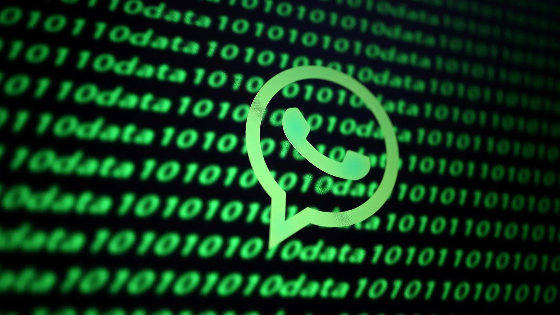 FILE PHOTO: The Whatsapp logo and binary cyber codes are seen in this illustration taken November 26, 2019. REUTERS/Dado Ruvic/Illustration/File Photo