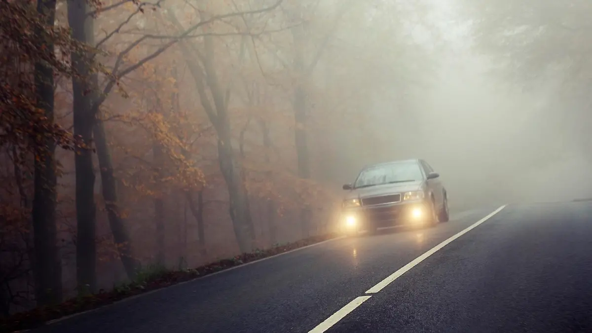 Auto im Herbst