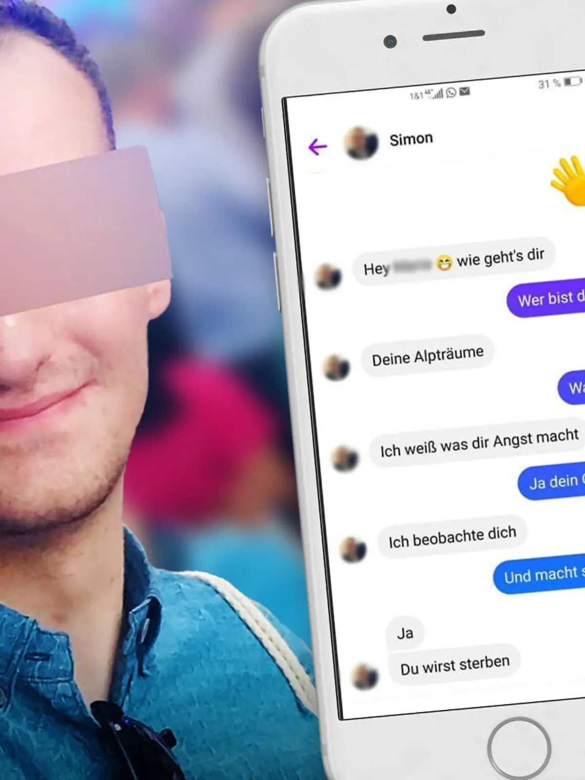 Simon S. wird vorgeworfen die 25-Jährige Hannah S. in Hamm getötet zu haben.