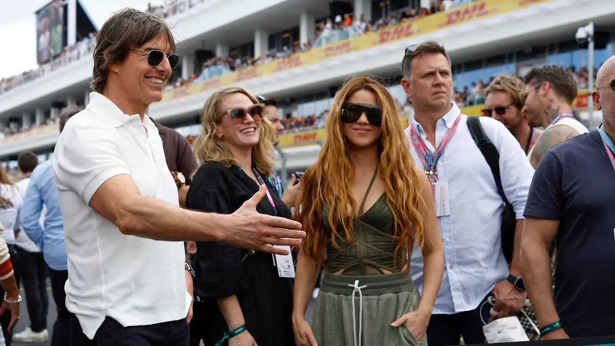 Tom Cruise (USA), F1 Grand Prix of Miami at Miami International Autodrome on May 7, 2023 in Miami, United States of America. (Photo by HOCH ZWEI)