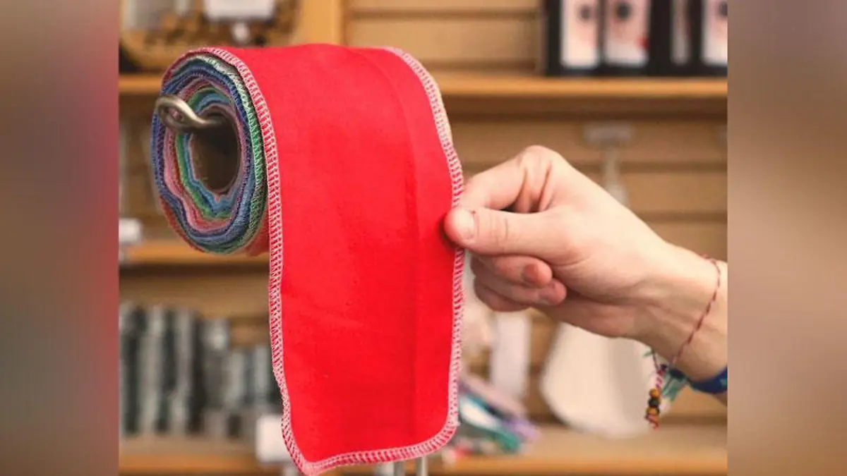 Stofftücher statt Klopapier? Sanft und weich sieht es ja schonmal aus!