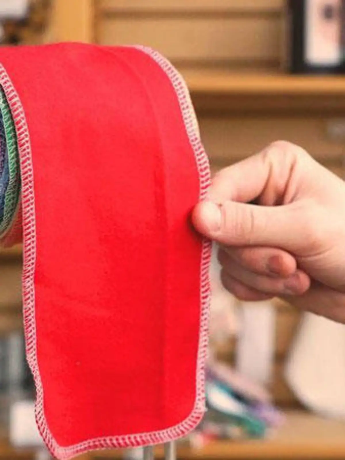 Stofftücher statt Klopapier? Sanft und weich sieht es ja schonmal aus!