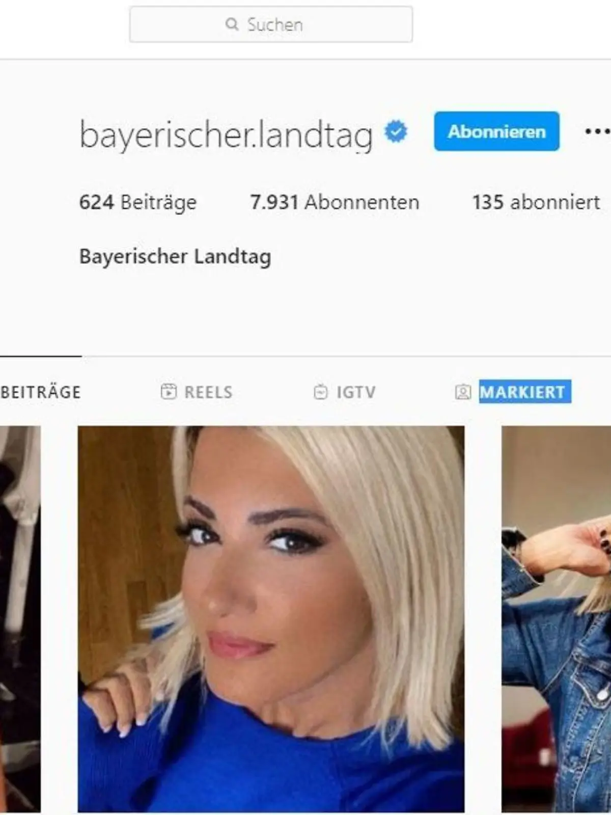 Instagram/BayerischerLandtag