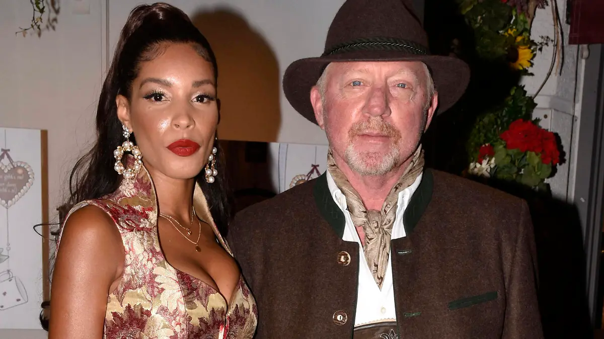  Boris Becker mit Freundin Lilian de Carvalho Monteiro beim 23. Almauftrieb bei der Koa Wiesn 2.0 in der Käfer Schänke. München, 19.09.2021 *** Boris Becker with girlfriend Lilian de Carvalho Monteiro at the 23 Almauftrieb at the Koa Wiesn 2 0 in the Käfer Schänke Munich, 19 09 2021 Foto:xS.xAdamx/xFuturexImage