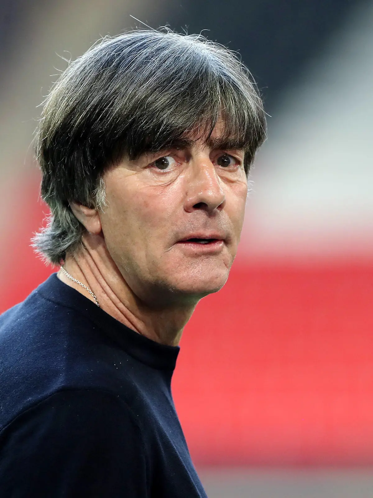 Trainer Joachim Löw / Aktion / Oberkoerper Oberkörper / / Fußball Fussball / Testspiel Länderspiel Nationalmannschaft DFB Herren / Saison 2020/2021 / 07.06.2021 / Deutschland GER vs. Lettland LAT Latvia / Geisterspiel wegen Corona Covid 19 / DFL regulations prohibit any use of photographs as image sequences and/or quasi-video. / *** Coach Joachim Löw action upper body upper body sport football soccer test match international match national team DFB men season 2020 2021 07 06 2021 Germany GER vs Latvia LAT Latvia ghost match because of Corona Covid 19 DFL regulations prohibit any use of photographs as image sequences and or quasi video 