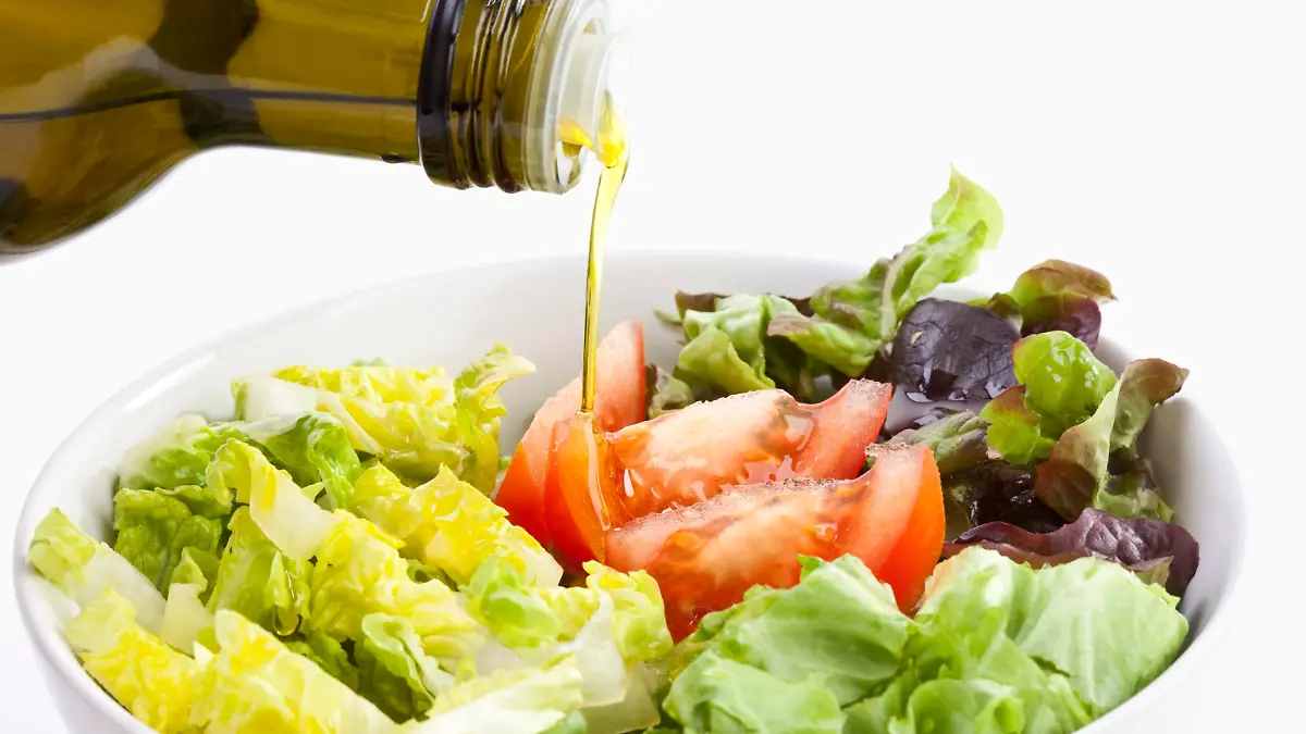 Salatzubereitung