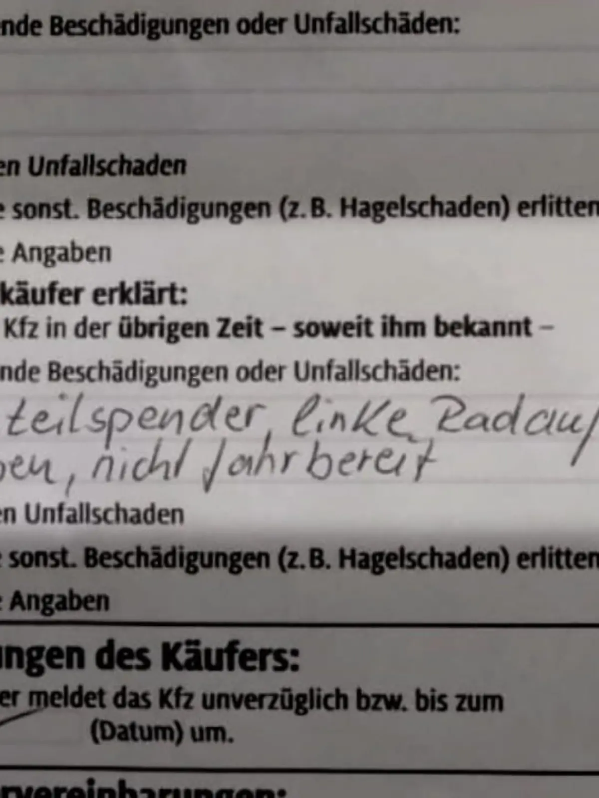 Nachdem der Gebrauchtwagen der 19-jährigen Emilia nach dem Kauf auseinander fällt und sogar zu einem Unfall führt, schaltet sich Reporter Andre Goltzsche ein.