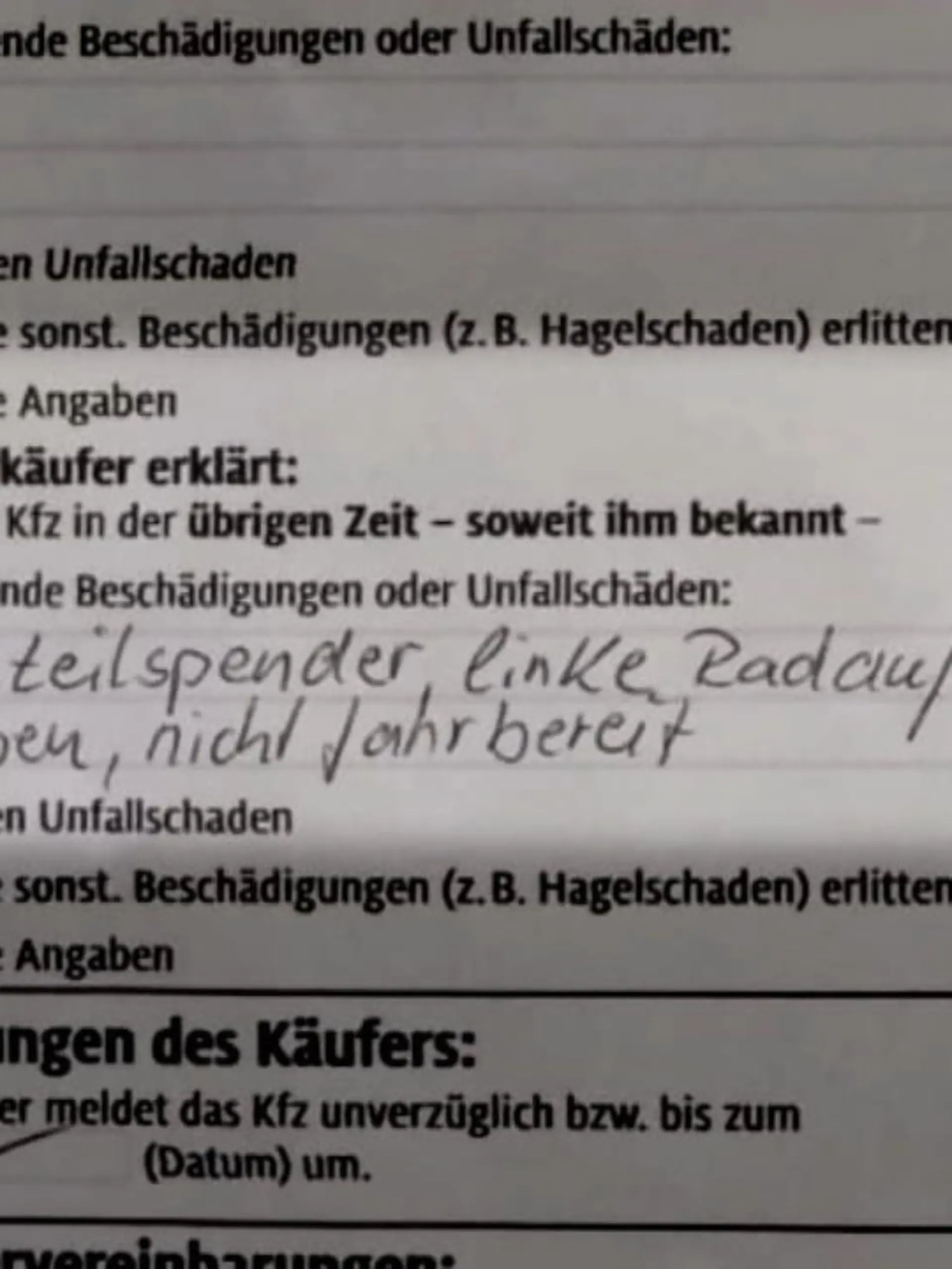 Nachdem der Gebrauchtwagen der 19-jährigen Emilia nach dem Kauf auseinander fällt und sogar zu einem Unfall führt, schaltet sich Reporter Andre Goltzsche ein.