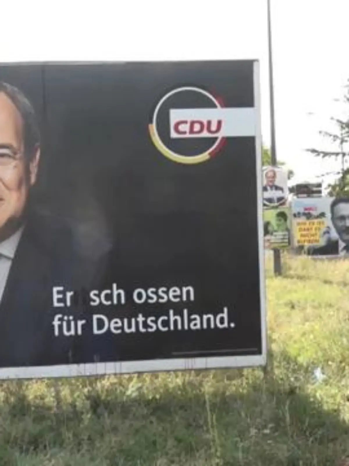 Bild zu: "Attacke auf Wahlplakate in NRW"